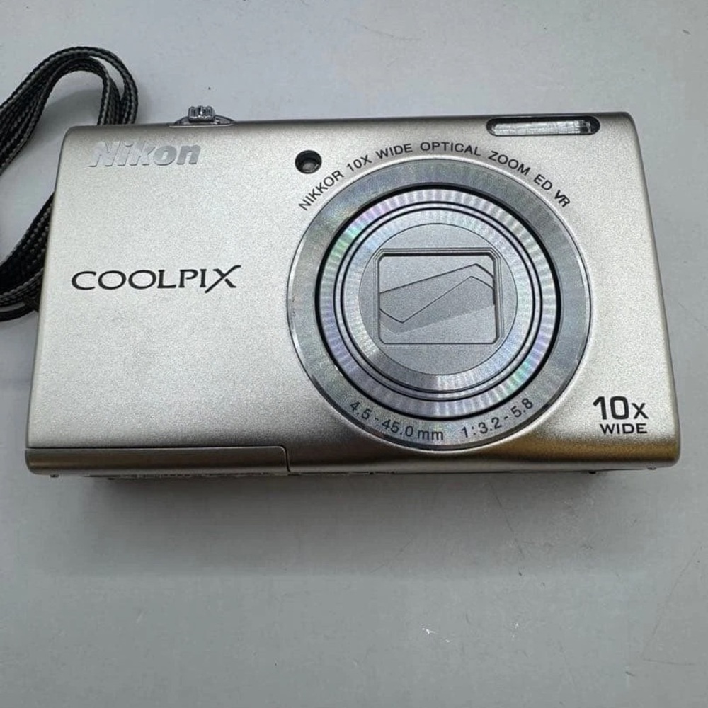 Nikon Coolpix Silver Digital Camera